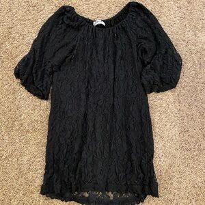 Black Lace Dress